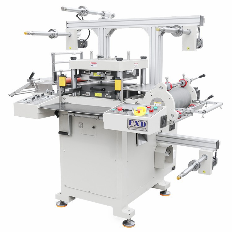 Flatbed Label Die Cutting Machine